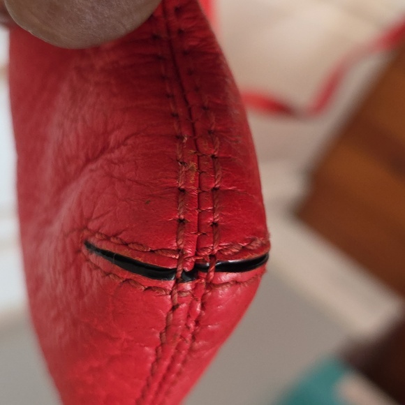 KATE SPADE RED CURRAN CORA SOUTHPORT AVE CROSSBODY BAG GOOD CONDITION - Picture 5 of 10